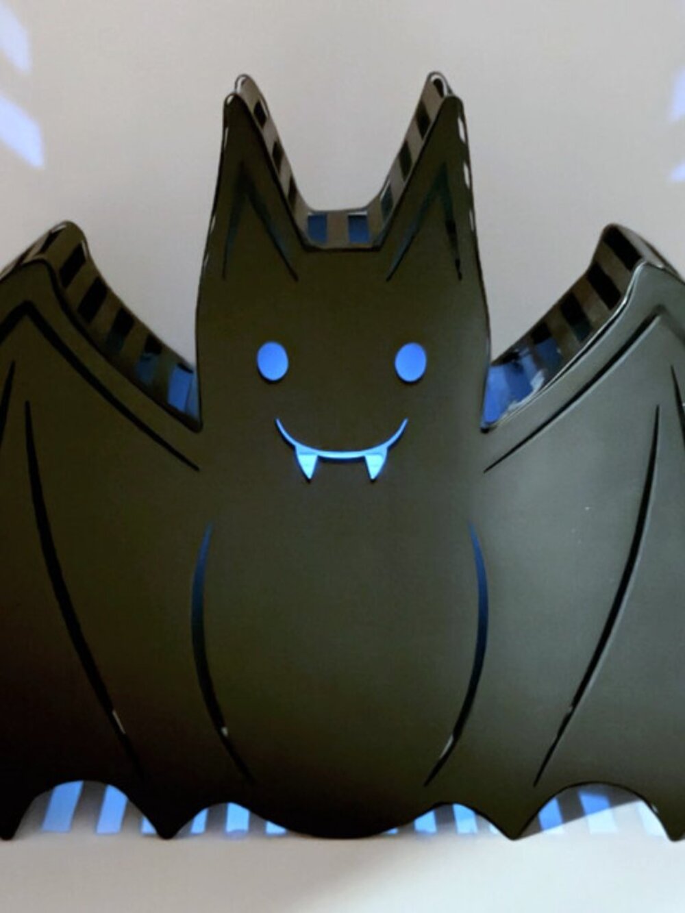LED Bat Shaped Metal Luminary, by Hyde & Eek! (Target), Circa 2023